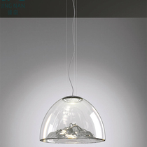 Mirror South Hotel Front Desk Bar Window Creative Personality Glass Womens Clothing Store Online Red Shop with Restaurant Chandelier