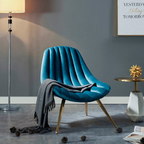 Balcony small sofa single chair modern minimalist small apartment bedroom room leisure creative lazy sofa chair