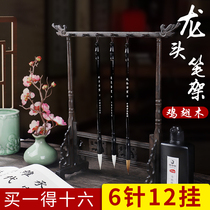 Norse creative retro antique new faucet chicken wing wood pen holder brush holder pen holder pen holder pen holder pen holder simple modern small ornaments brush pen holder pen holder room decoration