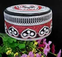 Mens worship hat embroidery high-end hat Muslim supplies hat