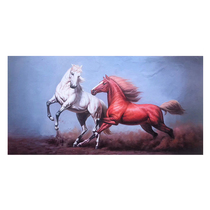 Su Zhang Fengs Horse Pentium boutique hand-painted oil painting large size