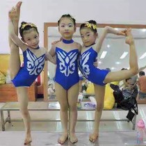 Customized childrens basic gymnastics competition clothing childrens aerobics clothing childrens rhythmic gymnastics competition clothing