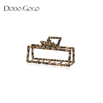 Metal BAO WEN GRIP CLIP LARGE HAIRPIN Rear Brain Spoon Hair Clip Web Red Hair Grip Disc Hair Temperament Small Shark Clip