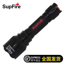 Shenhuo T10 T6 strong light flashlight rechargeable waterproof household suit Outdoor cycling self-defense long-range king LED light