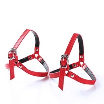 Installation accessories safety strap buckle black fashion leather shoes womens high-heeled shoes lace high-grade anti-falling fixed