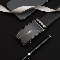 Red Valley Men Business Leisure Belt 2021 New Head Cowhide Belt Male Youth Business Joker Belt Tide