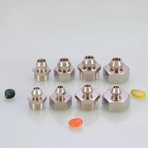 Fine water purifier joint 4-point internal teeth turn 2-point tube direct inner wire thread four-point change two-point straight-through fast