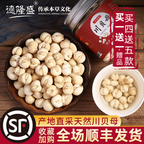 Buy 4 get 5 Sichuan authentic 50g selected Sichuan Fritillaria Songbei Chinese herbal medicine shell powder non-500 kt Wild