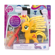 my little pony pony pony Polly does hair curls applejack Apple Jack Games big horse