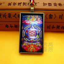 YC489 new boutique large-length Tibetan seven Mandala city Buddha brand necklace Buddhist dharma will bond pendant customization