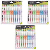 Toothbrush Soft hair Adult 5-30 individually packaged toothbrushes Childrens couple toothbrushes Bamboo carbon toothbrushes(4