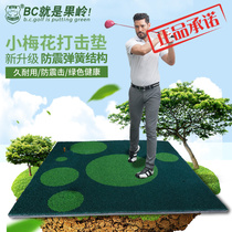 Ding BC Golf Blossom Strike Pad Heat Training Mat Swing Training Mat Family Portable Battle