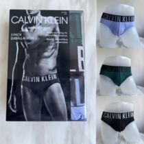 Genuine CALVINKLEIN men's summer triangle underwear sexy and traceless movement alphabet belt comforted
