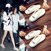 Japan Gp Non-slip Thick Bottom Herringbone Slippers Women Summer Outwear Fashion Couple Clips Toe Beach Sandals