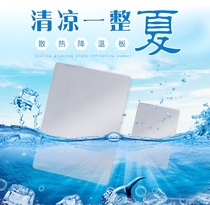 Pet Summer Cooling Aluminum Plate Rabbit Cooling Hamster Dragon Cat Guinea Pigs Ice Mat Heat Dissipation Plate Summer Heatstroke supplies