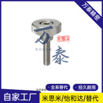 Embossing knob sinkhole with bolt screw cap NKOSJ No bolt-screw cap NKOSJN knob