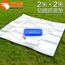 windwolf outdoor moisture-proof mat Picnic mat Aluminum film mat tent mat