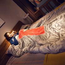 Winter folding car pillow quilt dual-use two-in-one thickened queen-size bed pillow car girls cute nap