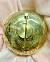 Pure copper Tang Po handmade retro mini character Phoenix Fuqin 11CM water injection warm hand treasure recommended hot cover