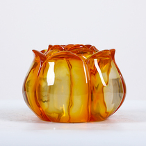 Imitation Rose Bud synthetic resin sculpture ornaments hotel porch desktop art Home modern decoration