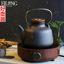 Good pot Taiwan Yilong electric pottery stove tea stove set Kung Fu tea temperature-sensitive pottery pot hand-boiled tea utensils