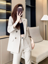 Advanced Senses Suits Two Suits Pants Children 2022 New Exploits Foreign Air Trendy Careers Positive Dress Two Sets Spring