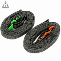Outdoor strapping belt travel strapping rope luggage belt hook quick release type 2 m long bicycle handle electric car strap
