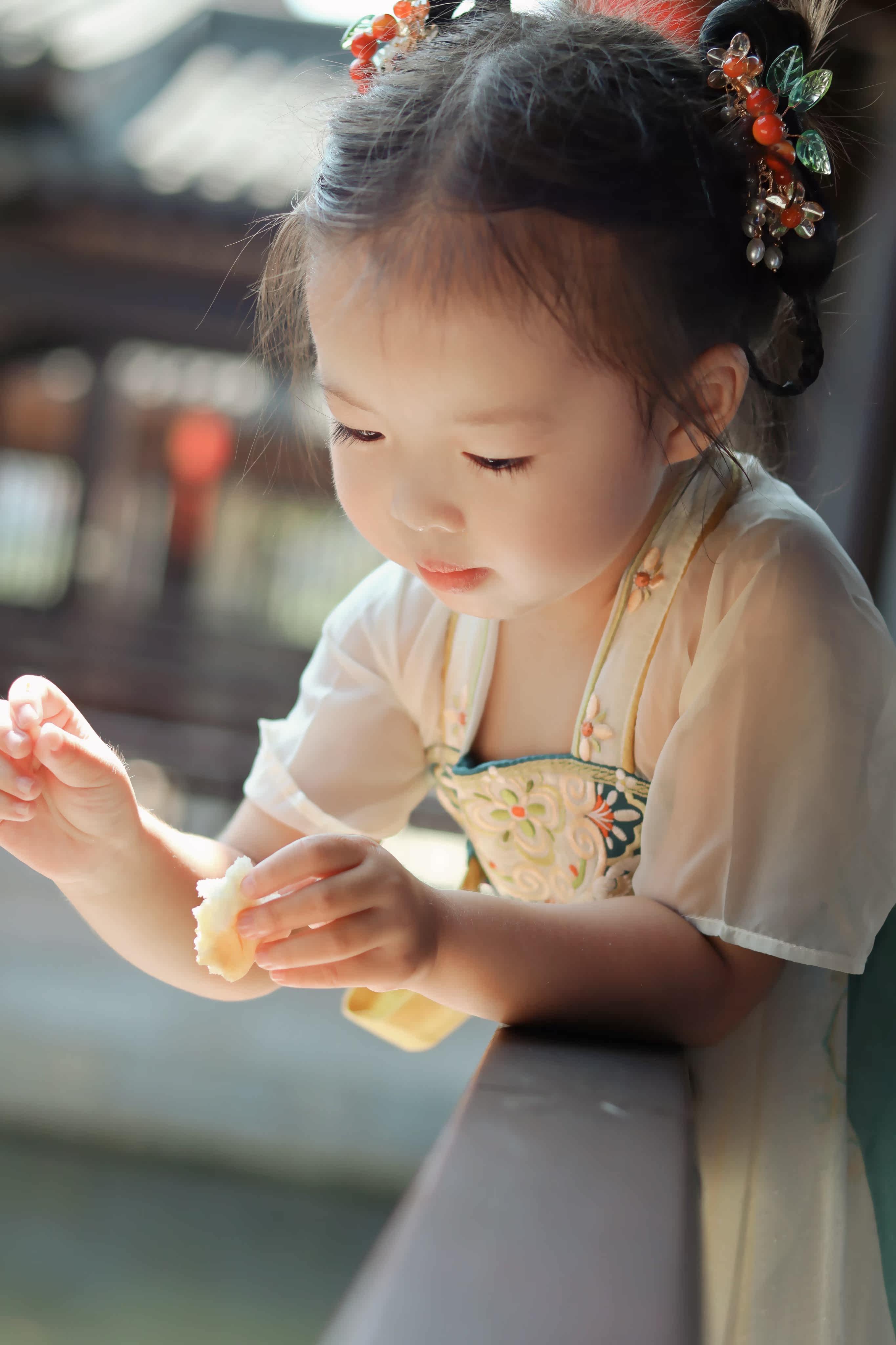 女童发饰汉服头饰小女孩中国风古风发箍流苏发簪2025宝宝古装配饰