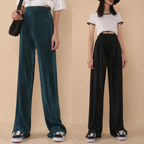  Mopping pants 175 tall girls 180 super long straight summer ice silk 170 extended version of the hanging wide-leg pants women