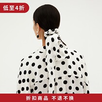 MADEINAM2020 Autumn Winter Lazy Lavish 100% People Silk Polo Dot Pyjamas Three Sets