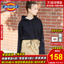 Limited time special Dickies sweater women mens fashion LOGO embroidery hooded fleece top 2021 New