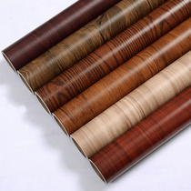 Waterproof pvc wood grain stickers wardrobe cabinet desktop wallpaper self-adhesive furniture refurbished stickers decorative wallpaper self-adhesive