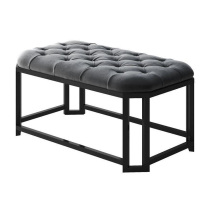 Nordic sofa bench shoe stool bedroom bed tail stool dressing stool casual soft sofa stool creative sofa chair