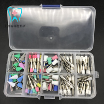 Dental consumables Colour polished brushed polished cup mixed with low speed bending machine with 100 boxes