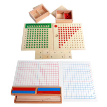 Montessori mathematics teaching aids Kindergarten Montessori Montessori childrens early education educational toys Addition subtraction multiplication and division board