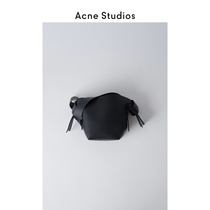 Acne Studios Small Musubi shoulder bag Black Shoulder Bag Small Leather Bag 1KB174-900
