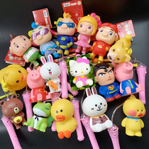 Mid-Autumn Festival Lantern Unicorn Portable Cartoon Music Projection Lantern Lantern Piggy Dog Rabbit Lantern