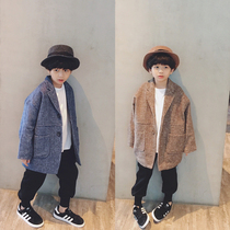 Clearance does not return casual jacket suit small suit foreign woolen coat