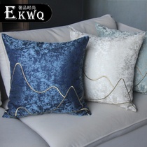 EKWQ hugs the pillow pads and luxury Nordic embroidered pillowcase without core living room sofa hug pillow pads