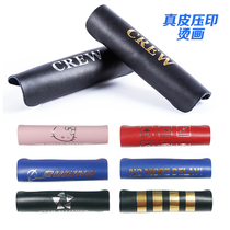 Aviation CREW leather embossed CREW flight box handle gloves CREW luggage case multi-color handle cover