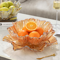 Net red fruit plate living room household candy box fruit plate creative modern living room dried fruit storage box snack plate