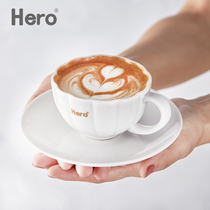 Hero Hua Yan coffee cup ceramic coffee cup set European simple coffee cup creative home teacup water Cup