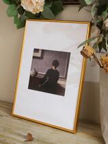 Metal picture frame custom size hang wall photo frame 画像框