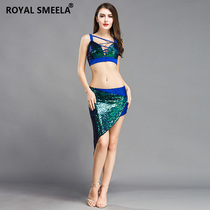 Belly dance costumes women rehearsas 2022 new sets of spring fairy womens beginners sexy oriental dance performance costumes