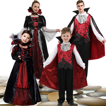 Halloween parent-child performance costume horror adult female Christmas vampire costume childrens vampire performance suit