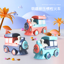 Kids Press Train Toys 1-2 Years 3 Years Baby Inertial Car Boys Girls Outdoor Toy Car