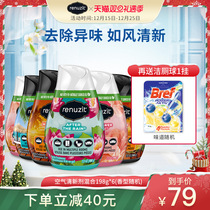 renuzit solid air freshener lasting fresh indoor toilet aromatherapy deodorant toilet deodorant 6 bottles