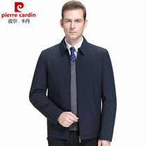 Pilkadan winter new lapel jacket jacket middle-aged business casual dad down jacket white duck down mens clothing
