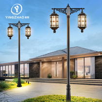 High pole light led new rural home 220V garden villa community outdoor waterproof Chinese outdoor courtyard street light