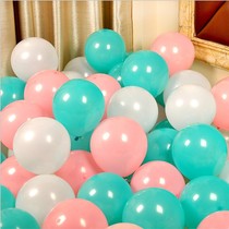 Wedding decoration wedding room decoration Childrens Day birthday party bar matte thick balloon decoration Mall celebration